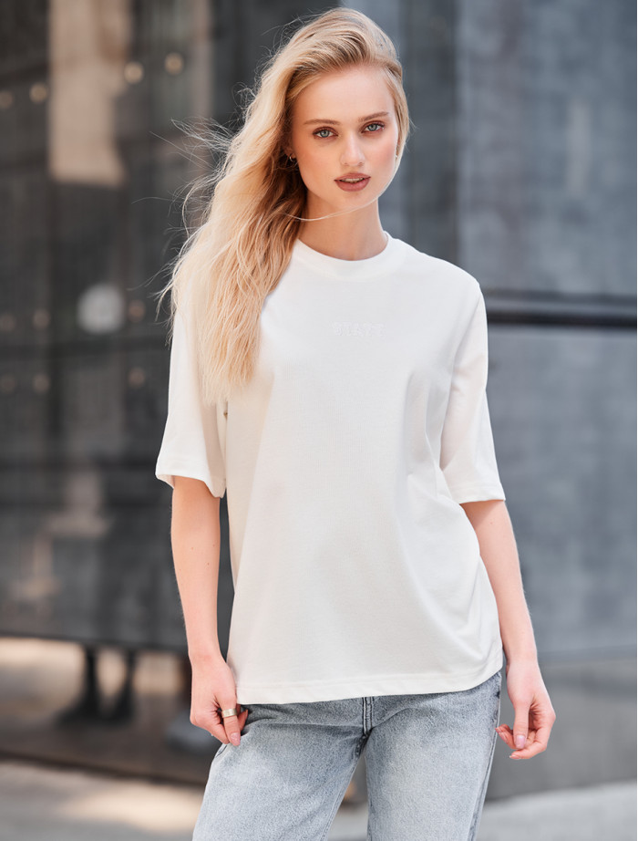 Koszulka Staff is logo white