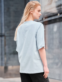 Koszulka Staff is logo light blue