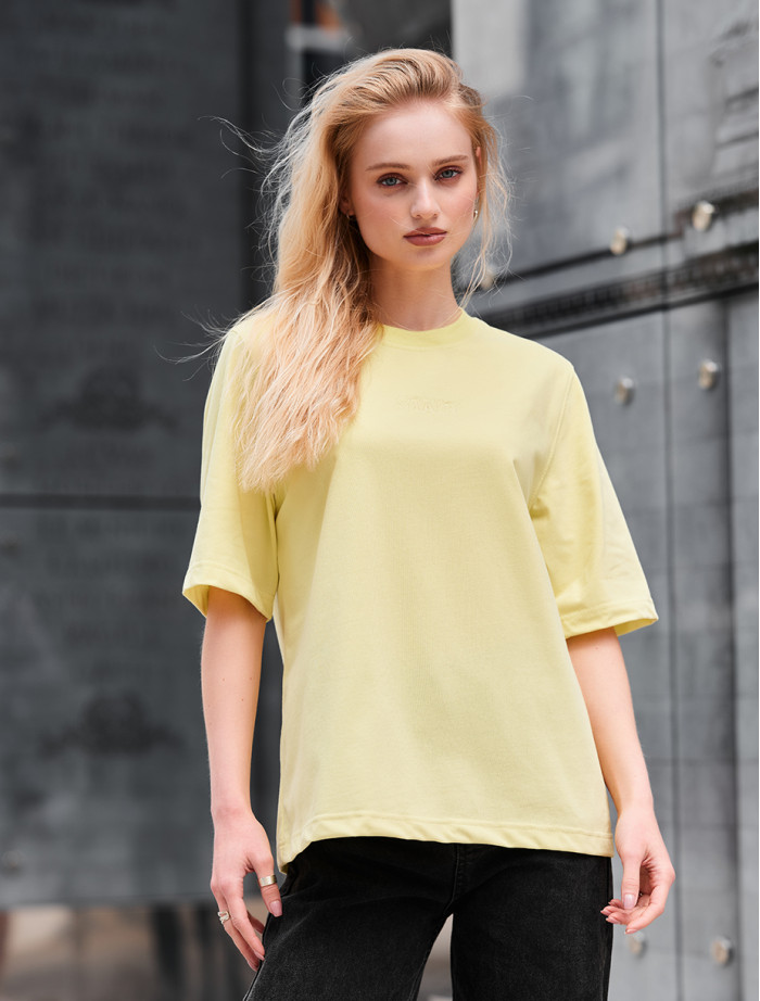 Koszulka Staff is logo light yellow