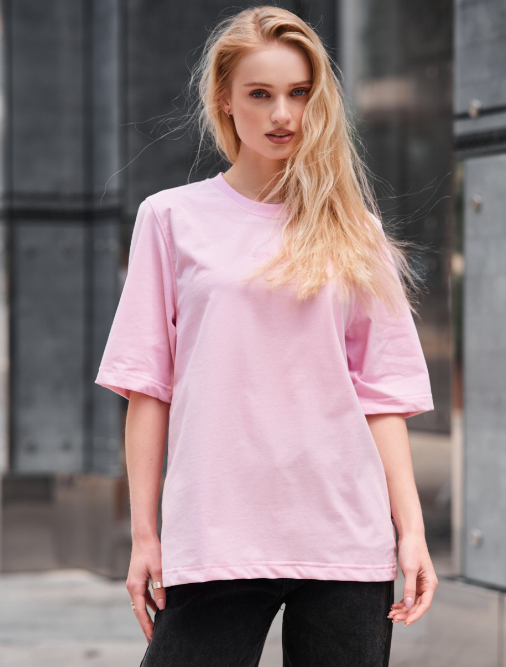 Koszulka Staff is logo pink