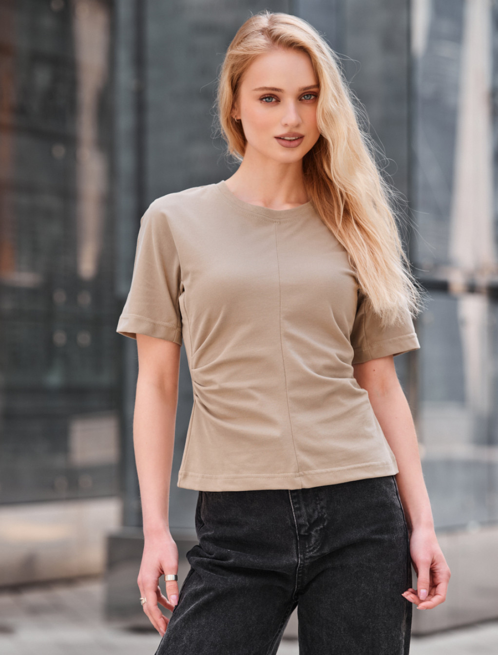 Koszulka Staff sju dark olive