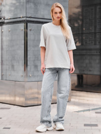 Koszulka Staff is logo light gray