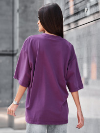Koszulka Staff ri viola oversize