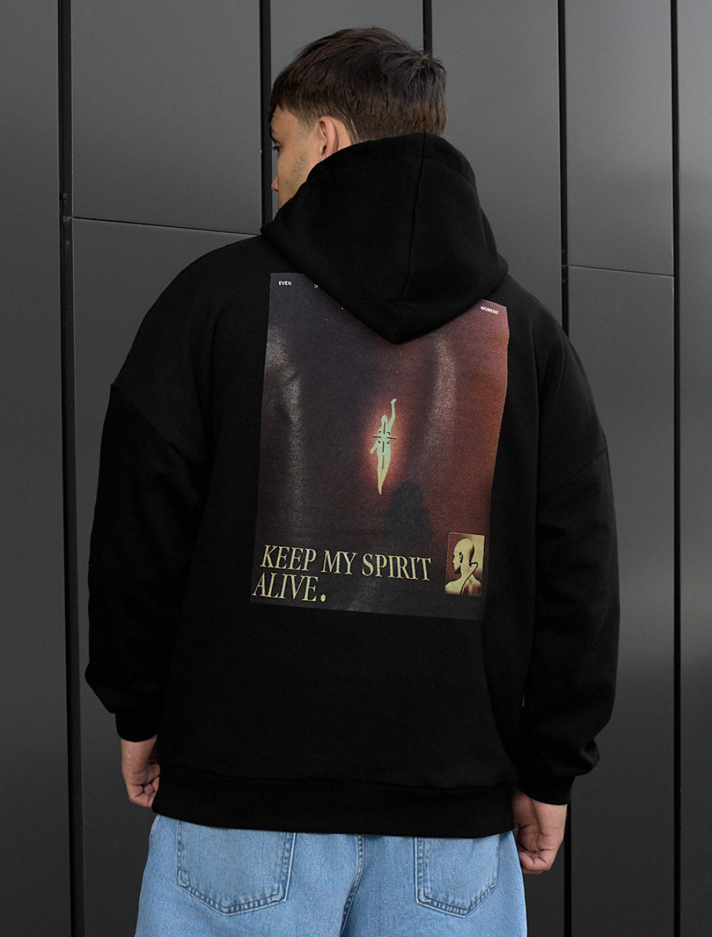 Bluza Staff alive oversize