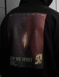 Bluza Staff alive oversize