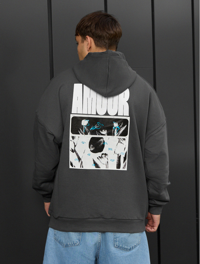 Bluza Staff amour oversize