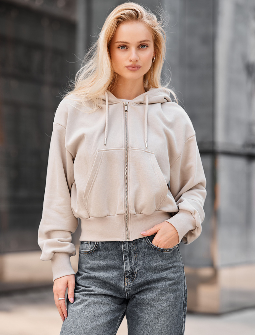 Bluza Staff oli light gray