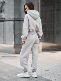 Dres Staff meg light gray fleece