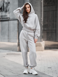 Dres Staff meg light gray fleece