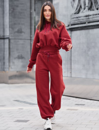 Dres Staff meg bordo fleece