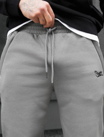 Spodnie sportowe Staff pul gray fleece