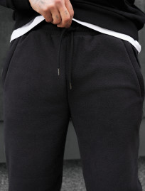 Spodnie sportowe Staff pul black fleece