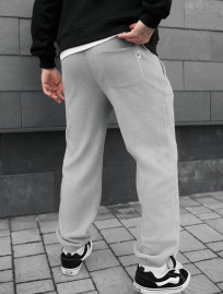 Spodnie Staff pul light gray fleece