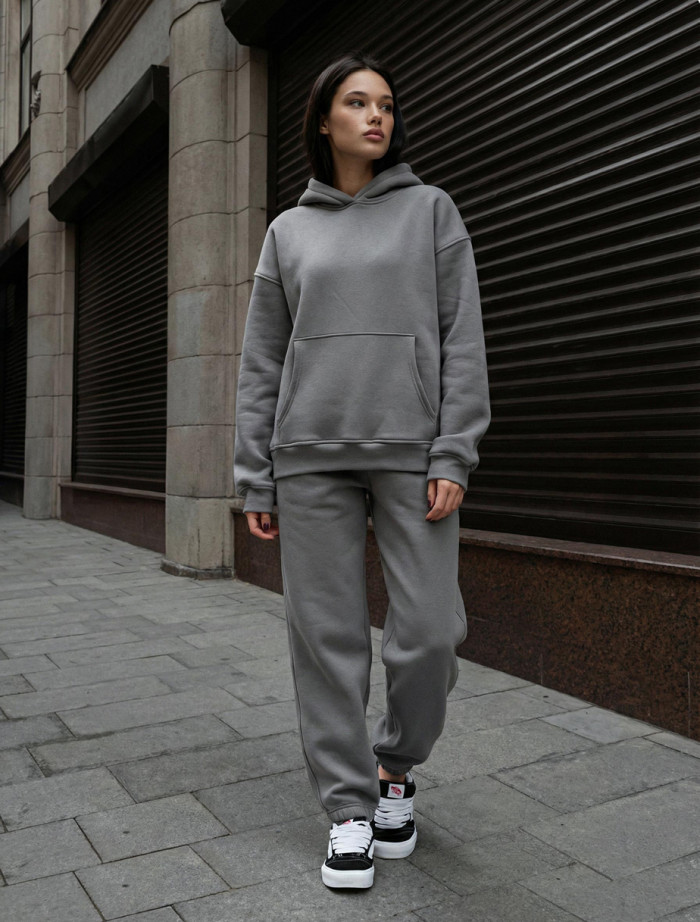Dres Staff nex gray oversize fleece