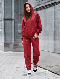 Dres Staff nex bordo oversize fleece
