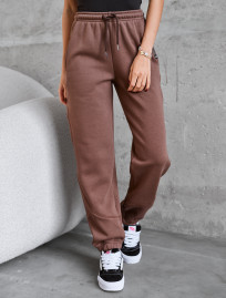 Spodnie dresowe Staff of brown fleece