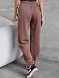 Spodnie dresowe Staff of brown fleece