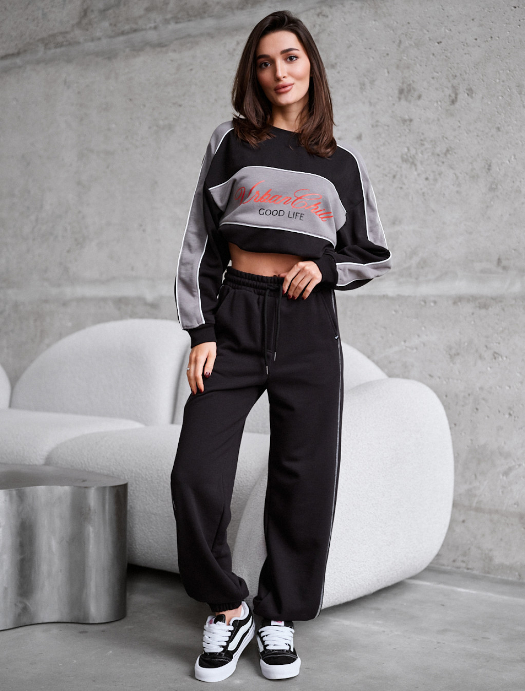 Spodnie dresowe Staff yea black