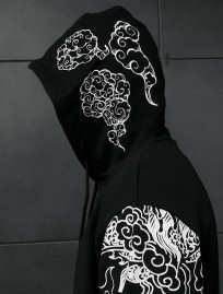 Bluza Staff dragon & logo oversize