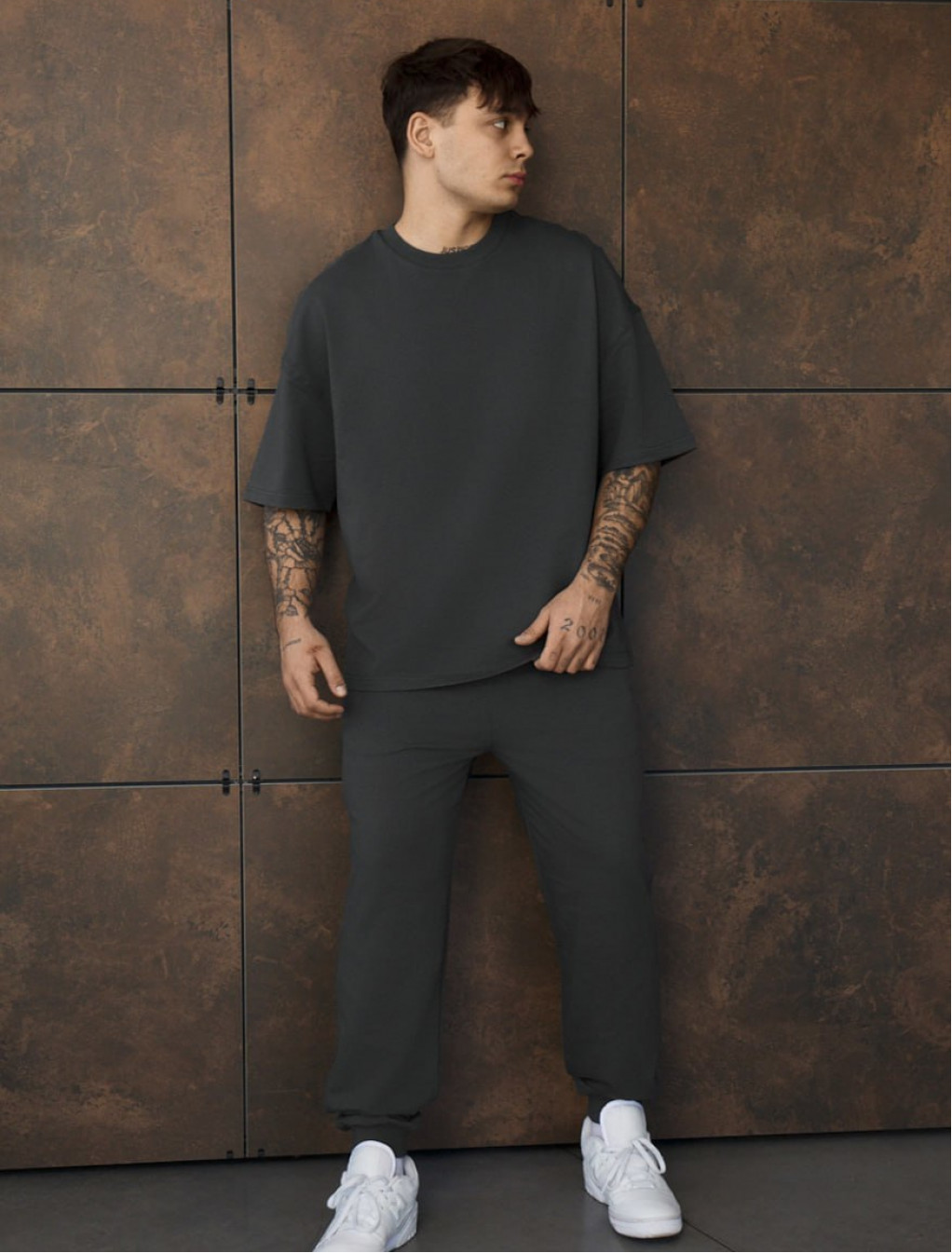 Dres Staff qix dark gray oversize premium