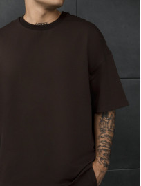 Dres Staff qix dark brown oversize premium