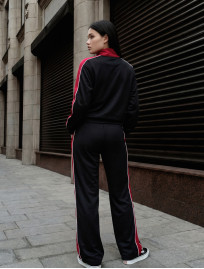 Dres Staff st zip red & black