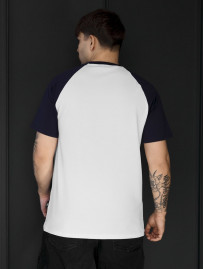 Koszulka Staff logo navy & white