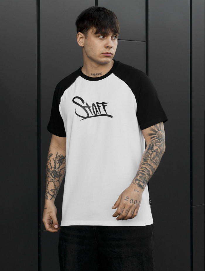 Koszulka Staff logo black & white