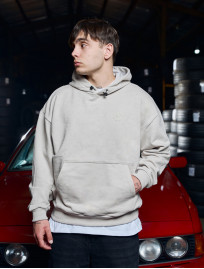 Bluza Staff S light gray oversize