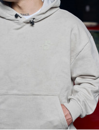 Bluza Staff S light gray oversize