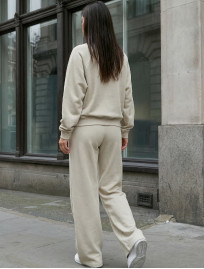 Dres Staff fid light gray zip reflective oversize