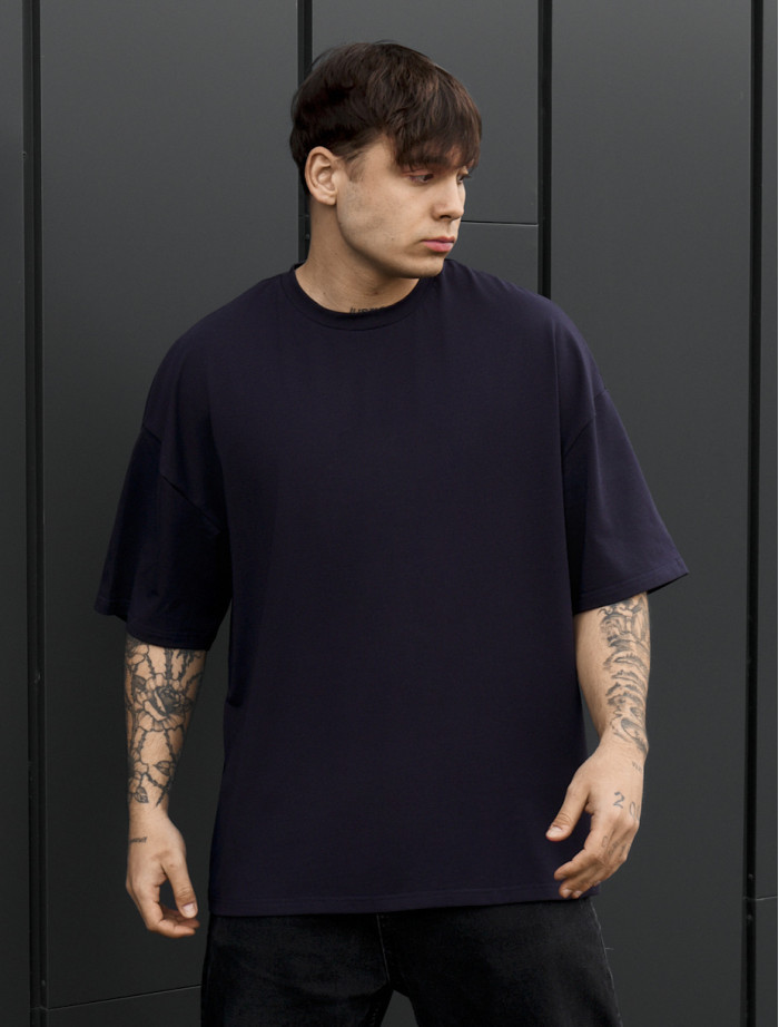 Koszulka Staff navy oversize