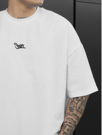 Koszulka Staff logo white oversize