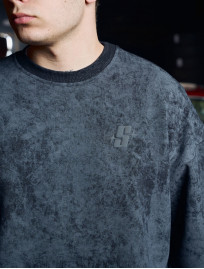 Bluza Staff S dark gray oversize