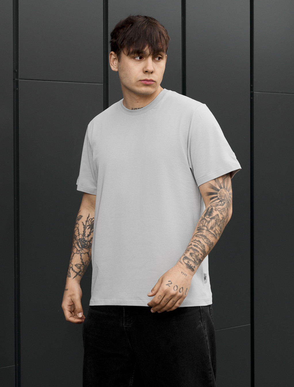 Koszulka Staff ma logo light gray