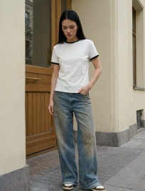 Koszulka Staff oe white & black