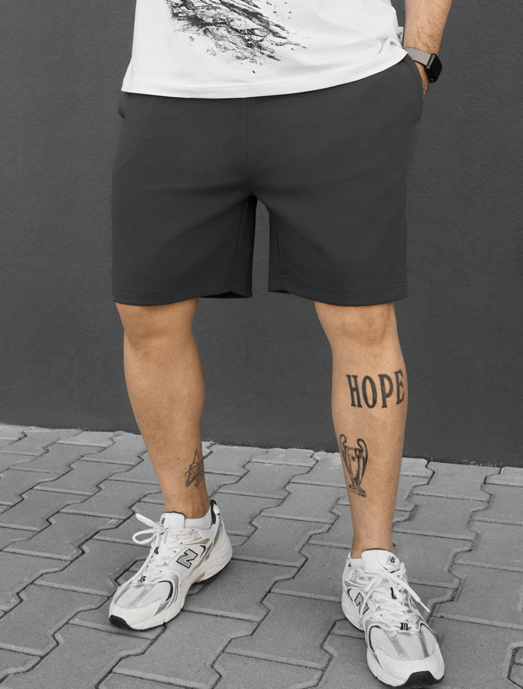 Spodenki Staff cor dark gray