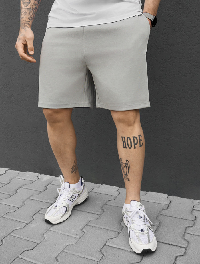 Spodenki Staff cor light gray