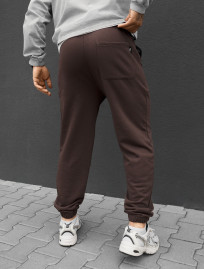 Spodnie Staff logo brown