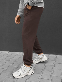 Spodnie Staff logo brown