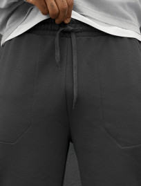 Spodnie Staff al logo dark gray