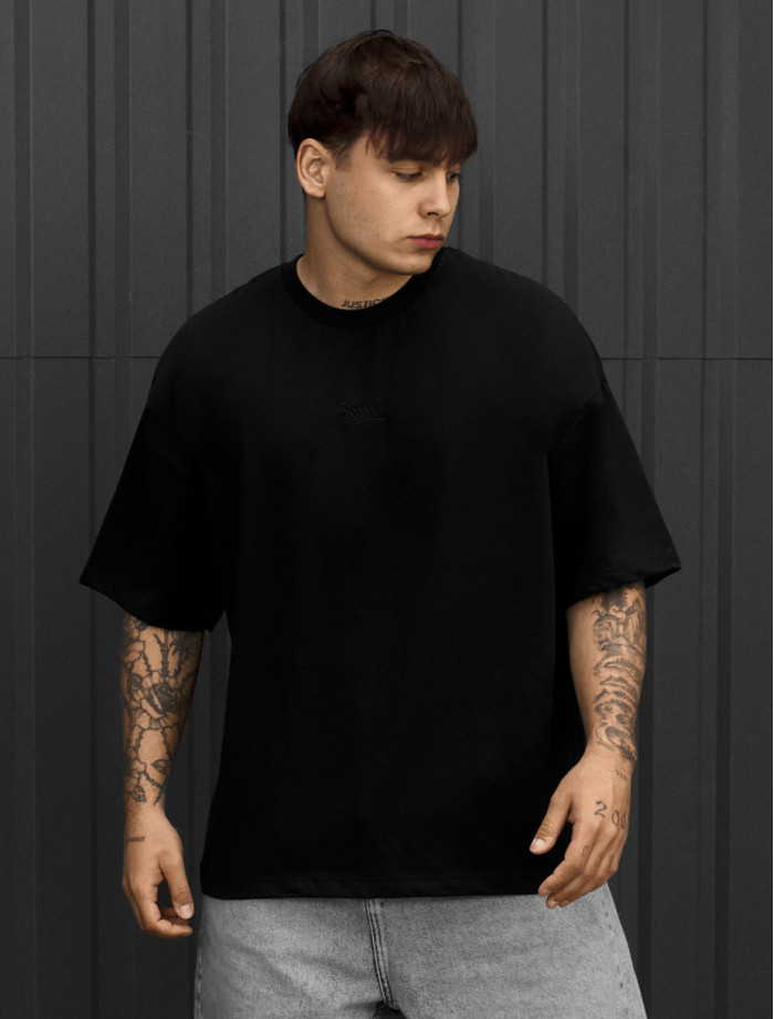 Koszulka Staff logo black oversize