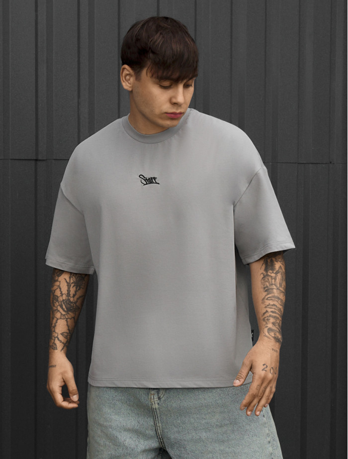 Koszulka Staff logo gray oversize