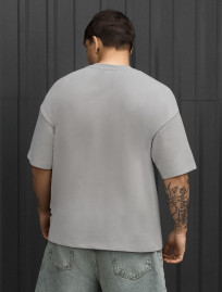 Koszulka Staff logo gray oversize