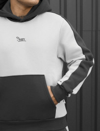 Dres Staff cor dark gray & light gray fleece