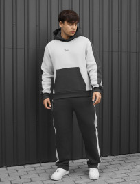 Dres Staff cor dark gray & light gray fleece