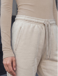 Spodnie dresowe Staff of beige fleece