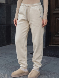 Spodnie dresowe Staff of beige fleece