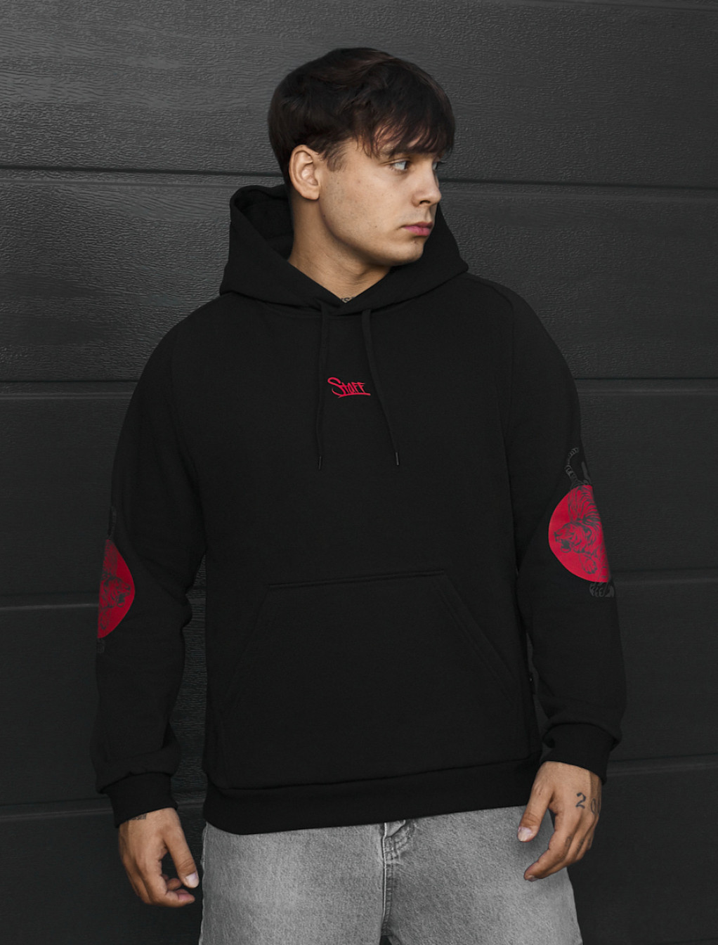 Bluza Staff tiger & logo fleece