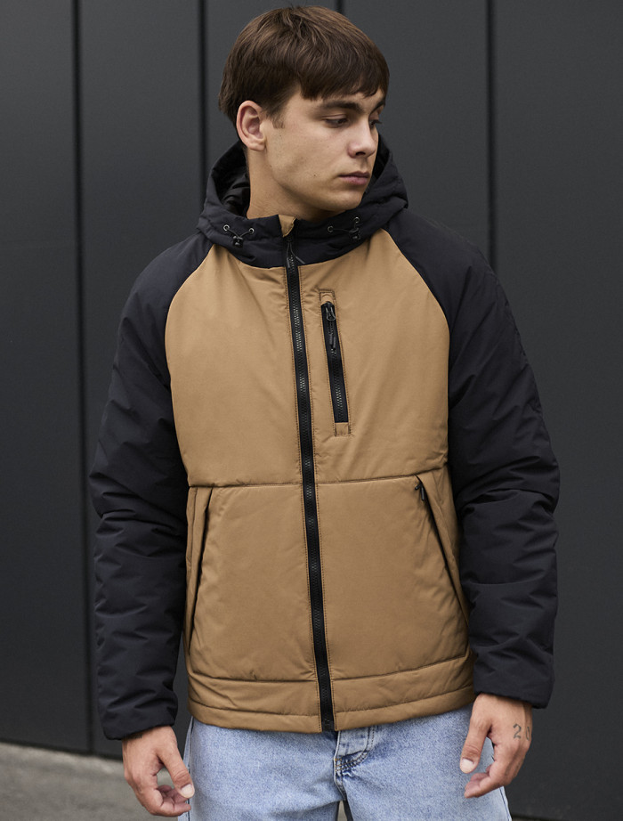 Kurtka wielosezonowa Staff na brown & beige